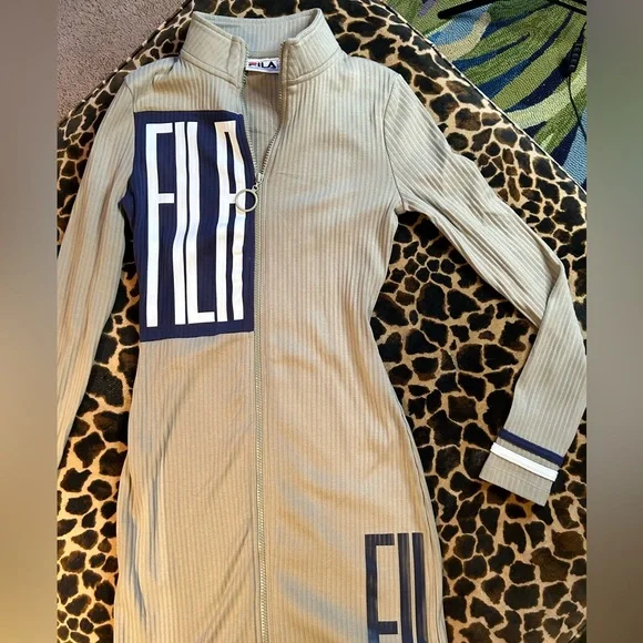 Fila Ada Zip Dress - Picture 3 of 5